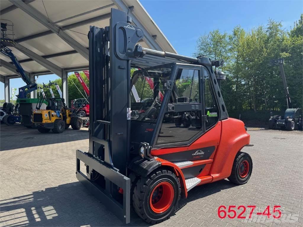 Linde H 80 D 03 / 900 디젤 지게차