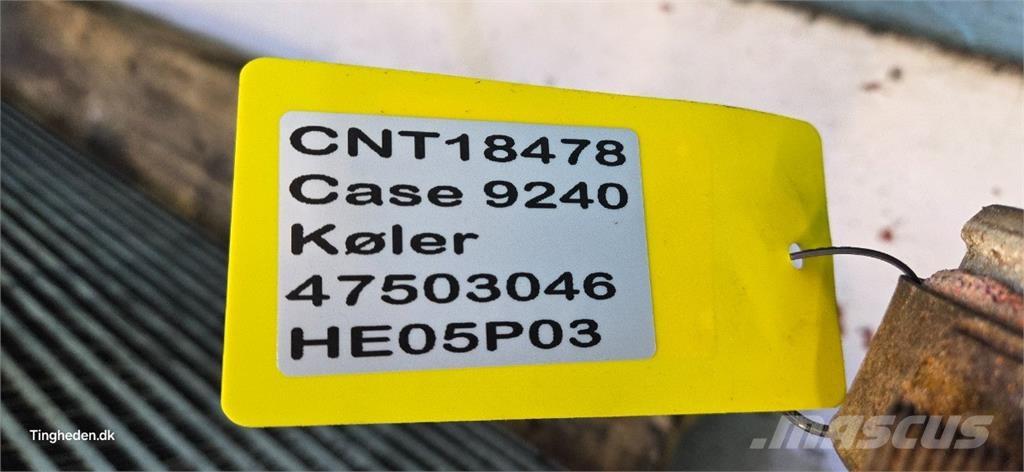 CASE 9240 라디에이터