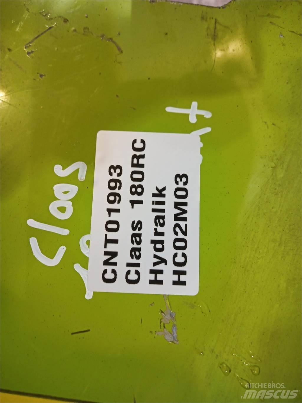 CLAAS 180 RC 유압식 기계