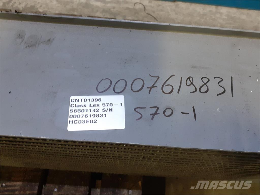 CLAAS Lexion 570 라디에이터