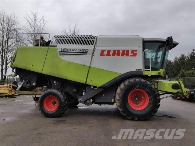 CLAAS Lexion 580 콤바인 수확기