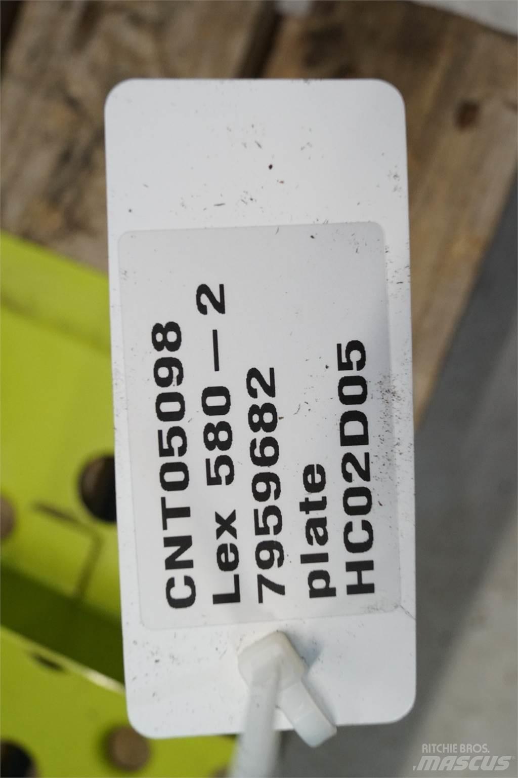 CLAAS Lexion 580 농기계 - 기타