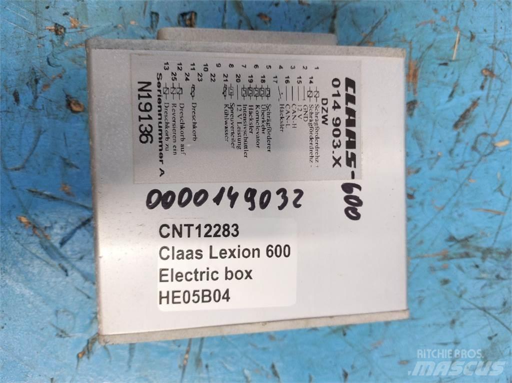 CLAAS Lexion 600 일렉트로닉스