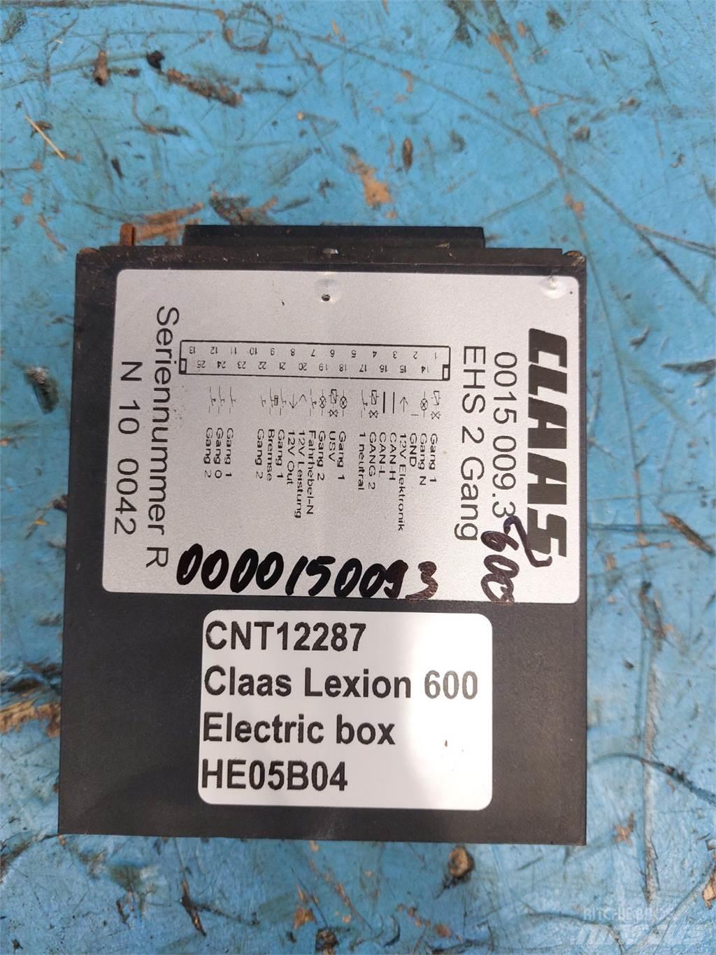 CLAAS Lexion 600 일렉트로닉스