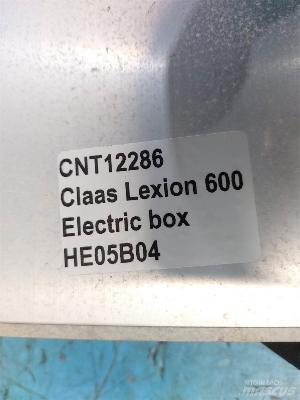 CLAAS Lexion 600 일렉트로닉스