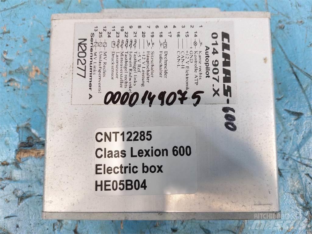 CLAAS Lexion 600 일렉트로닉스