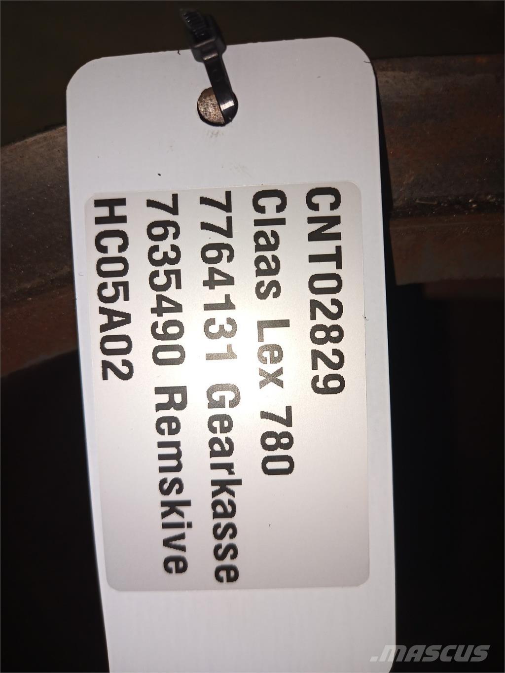 CLAAS Lexion 780 콤바인 수확기 부속품