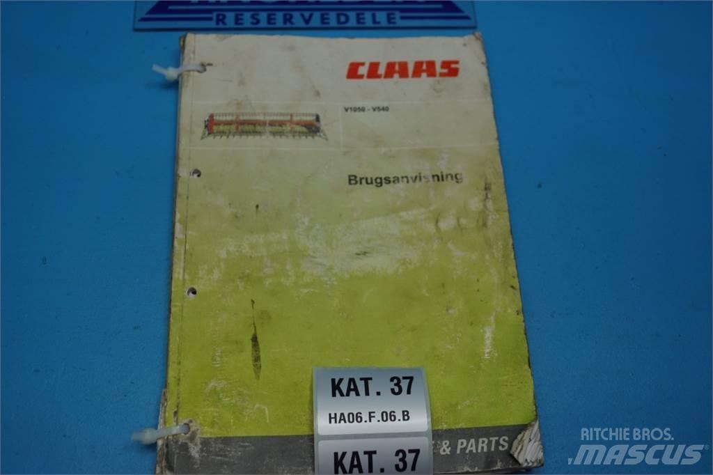CLAAS V1050 농기계 - 기타