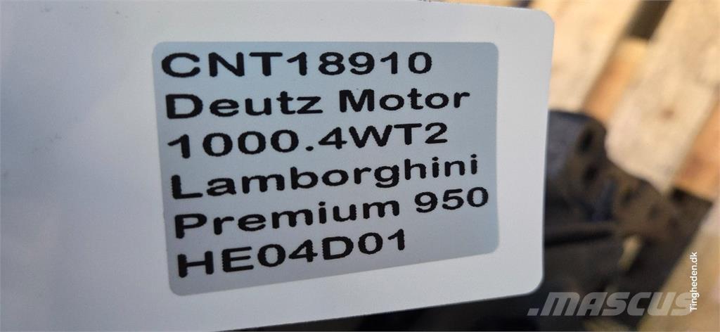Deutz 1000.4WT2 엔진