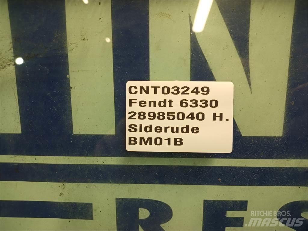 Fendt 6330 캐빈 및 인테리어