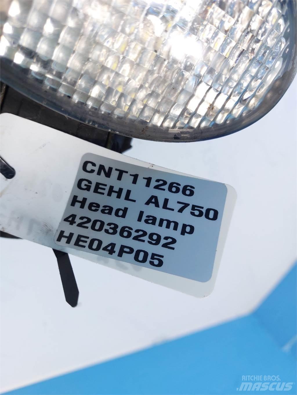 Gehl AL750 일렉트로닉스
