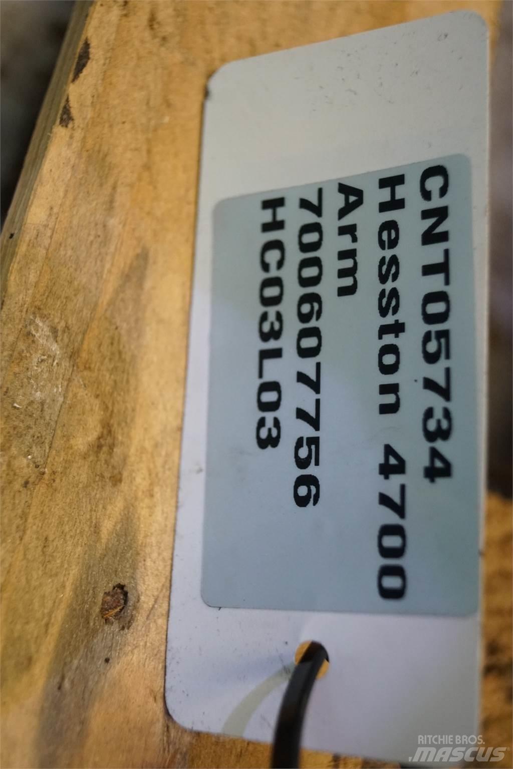 Hesston 4700 농기계 - 기타