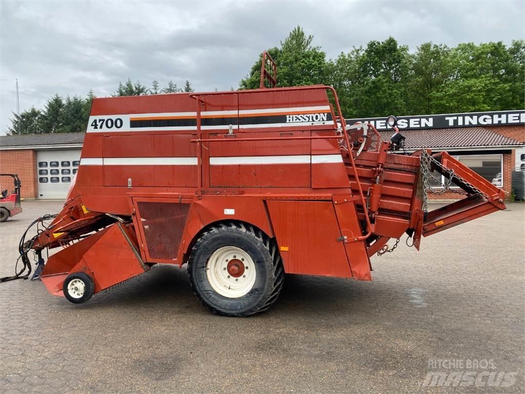 Hesston 4700 각형 곤포기