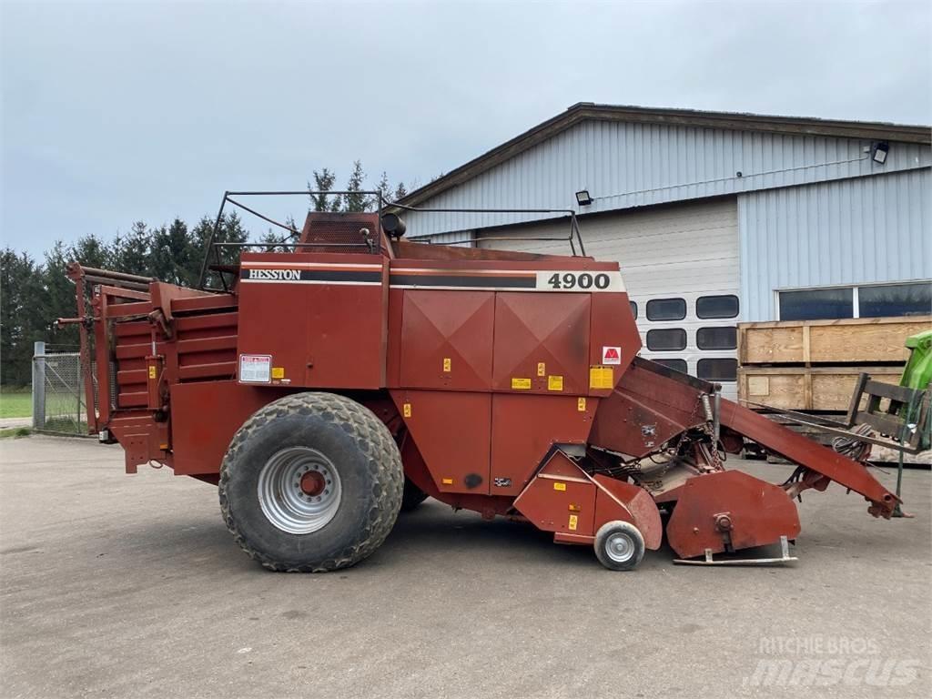 Hesston 4900 각형 곤포기