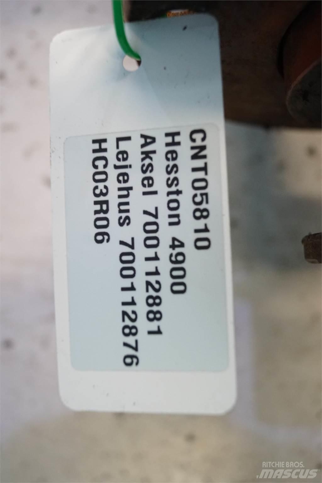 Hesston 4900 기타 목초 수확용 장비