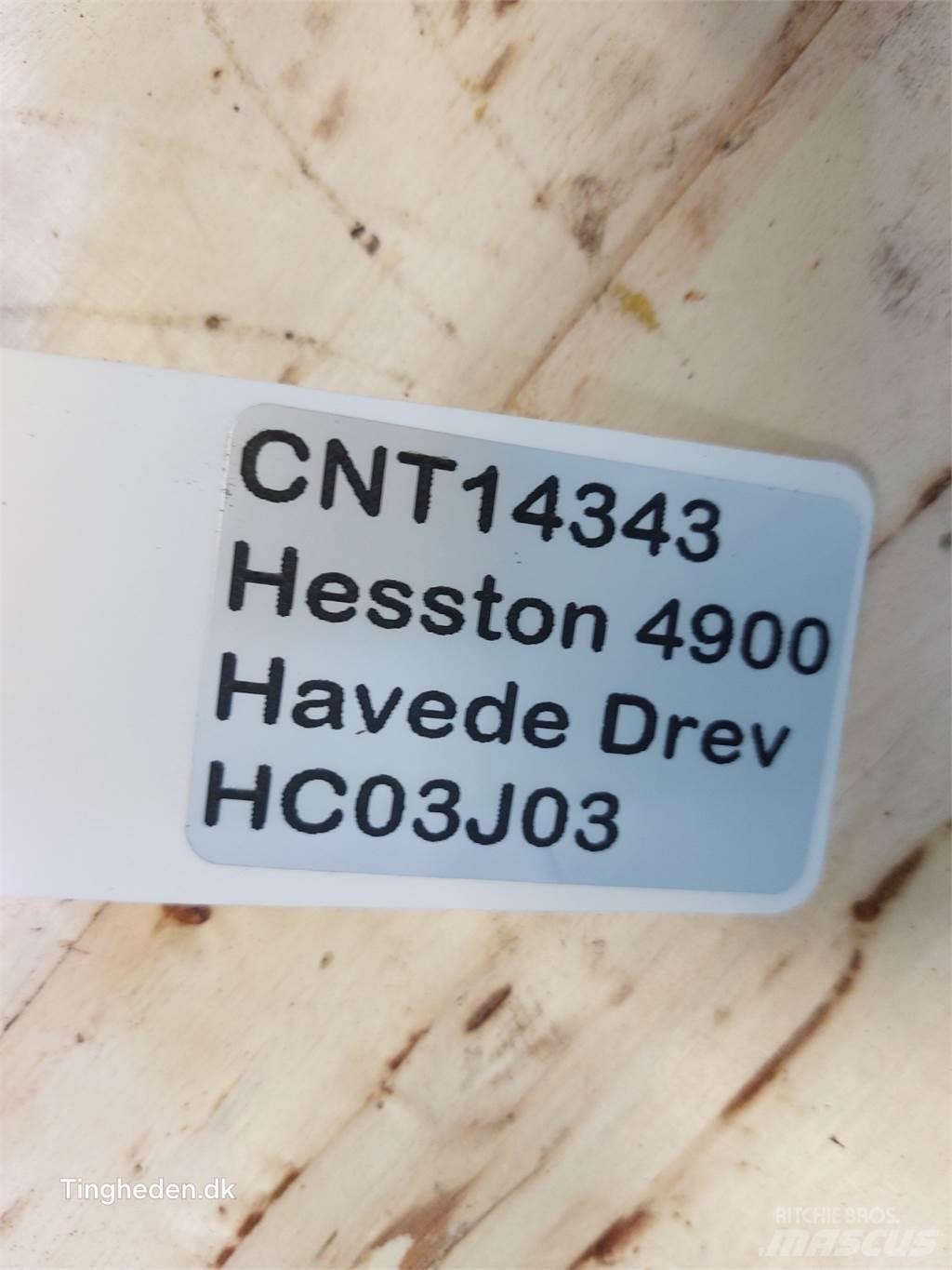 Hesston 4900 트랜스미션