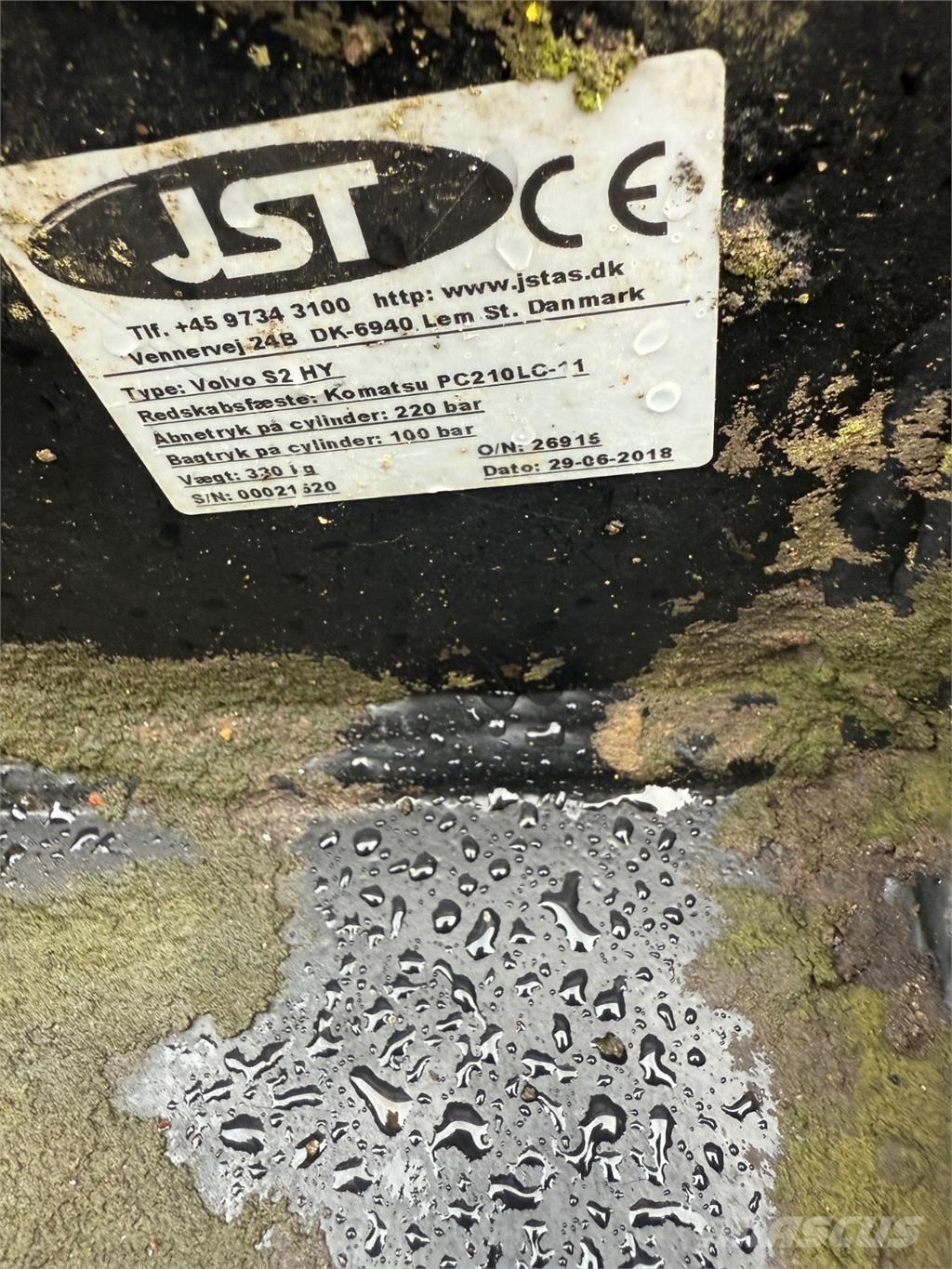  Hydraulisk fæste 퀵 커넥터