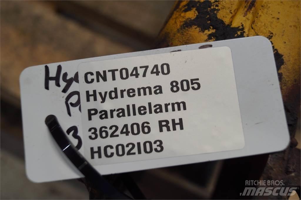 Hydrema 805 붐 및 디퍼