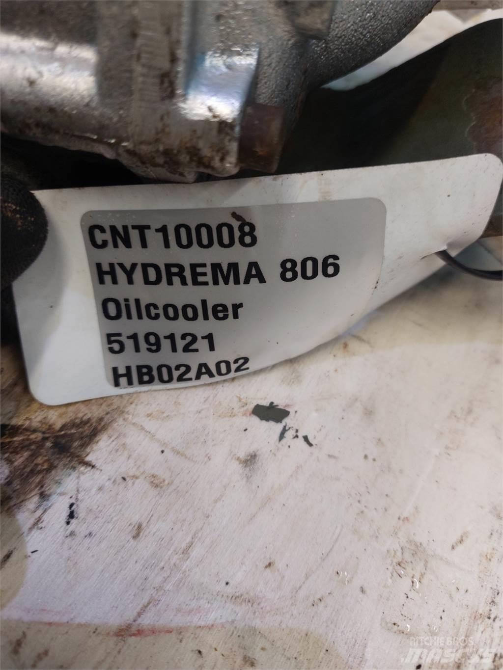 Hydrema 806 라디에이터