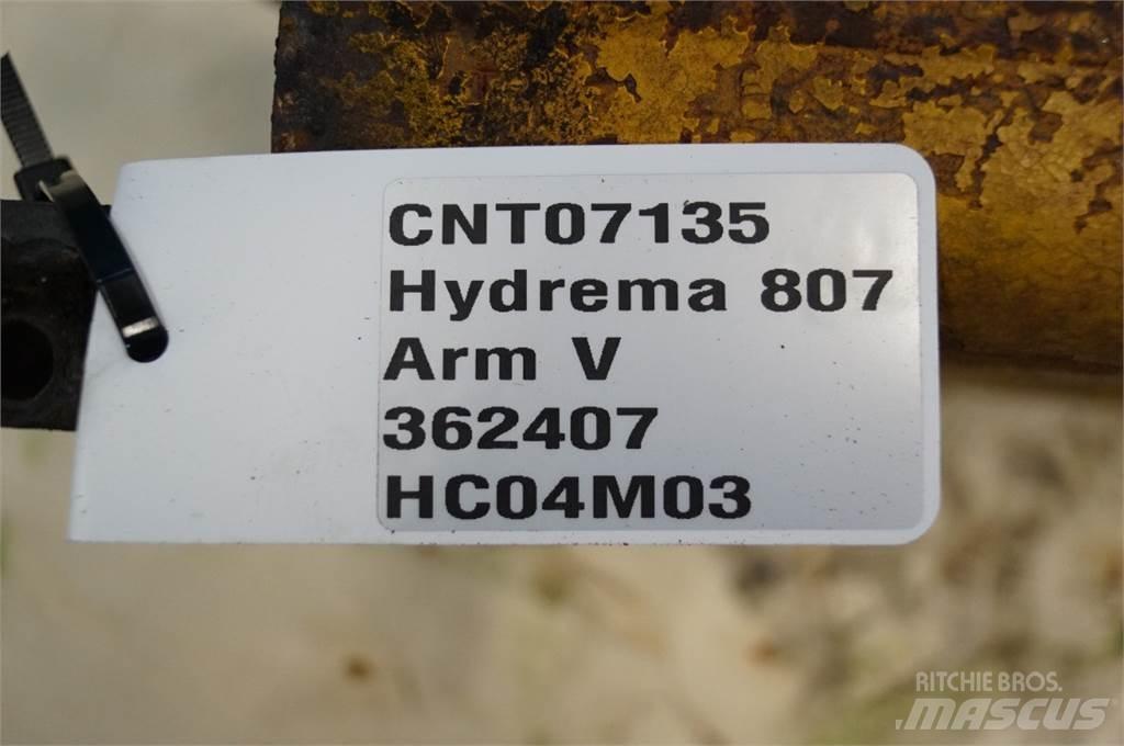 Hydrema 807 붐 및 디퍼