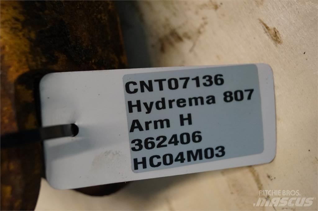 Hydrema 807 붐 및 디퍼