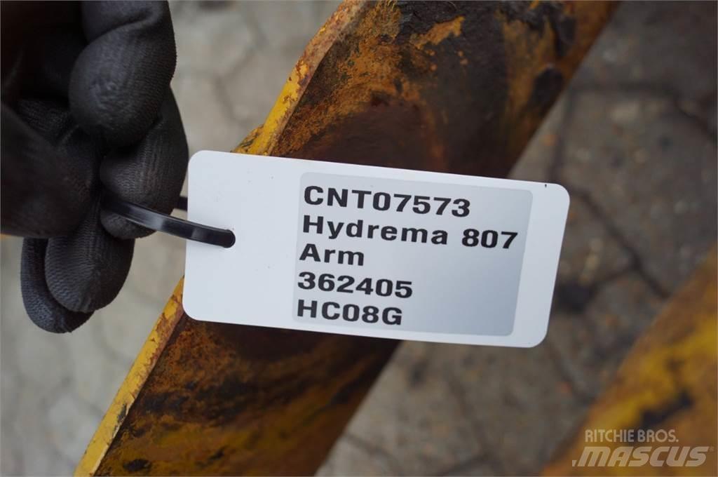 Hydrema 807 붐 및 디퍼