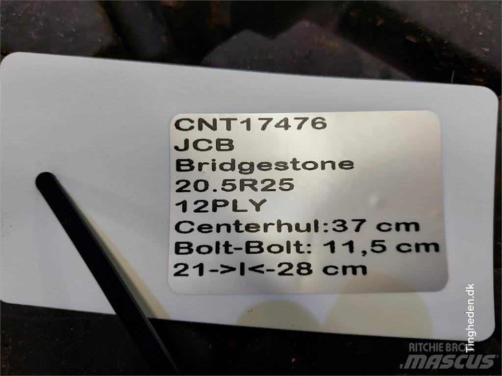 JCB 25 20.5R25 타이어, 휠 및 림