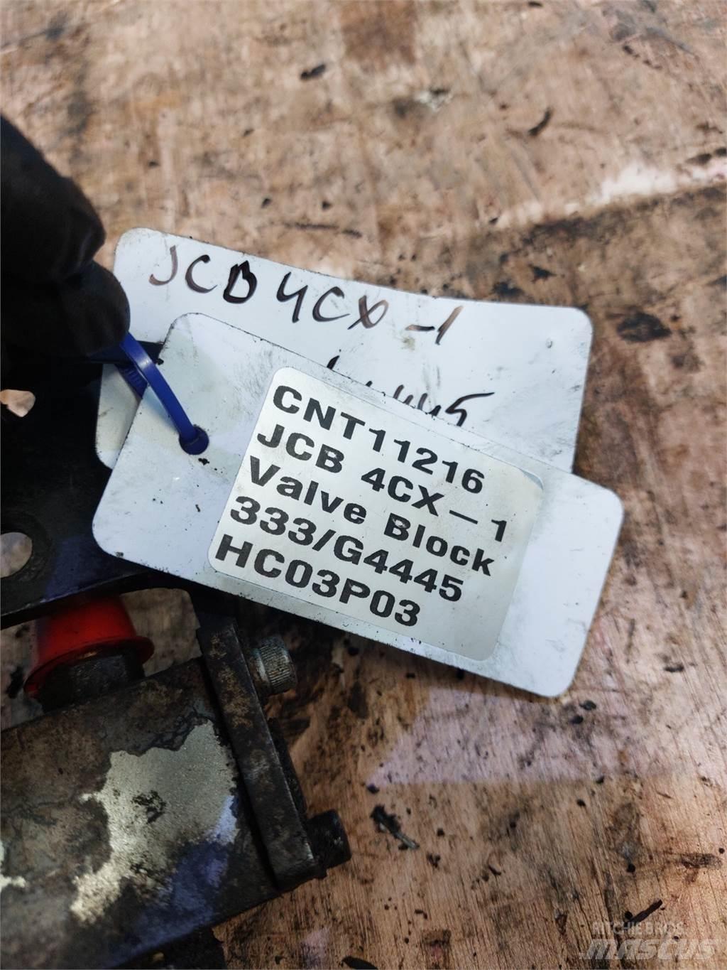 JCB 4CX 유압식 기계