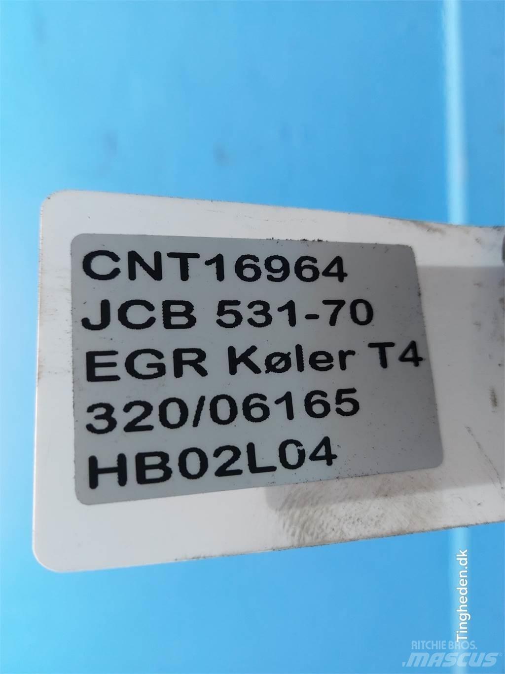 JCB 531-70 라디에이터