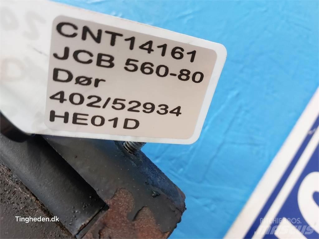 JCB 560-80 캐빈 및 인테리어