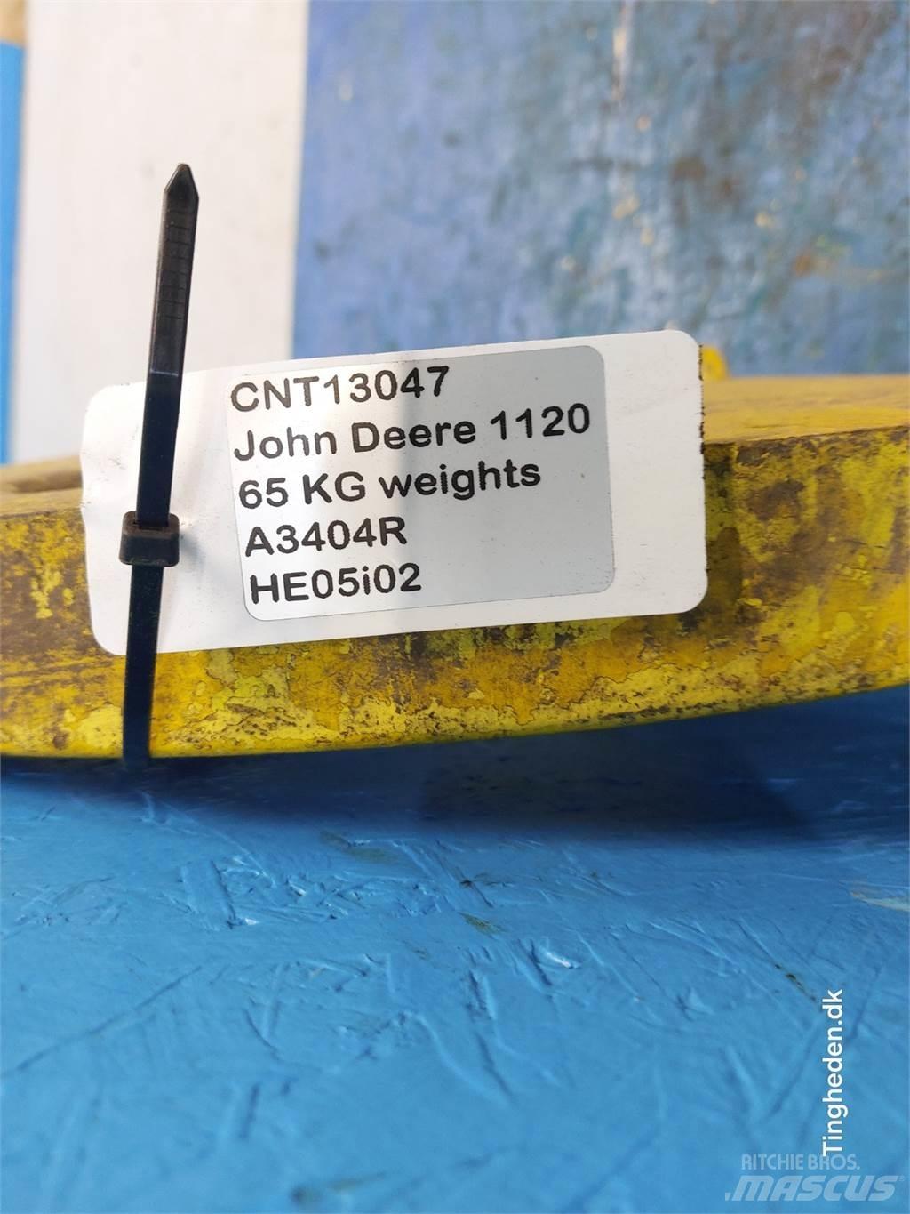 John Deere 1120 전면하중