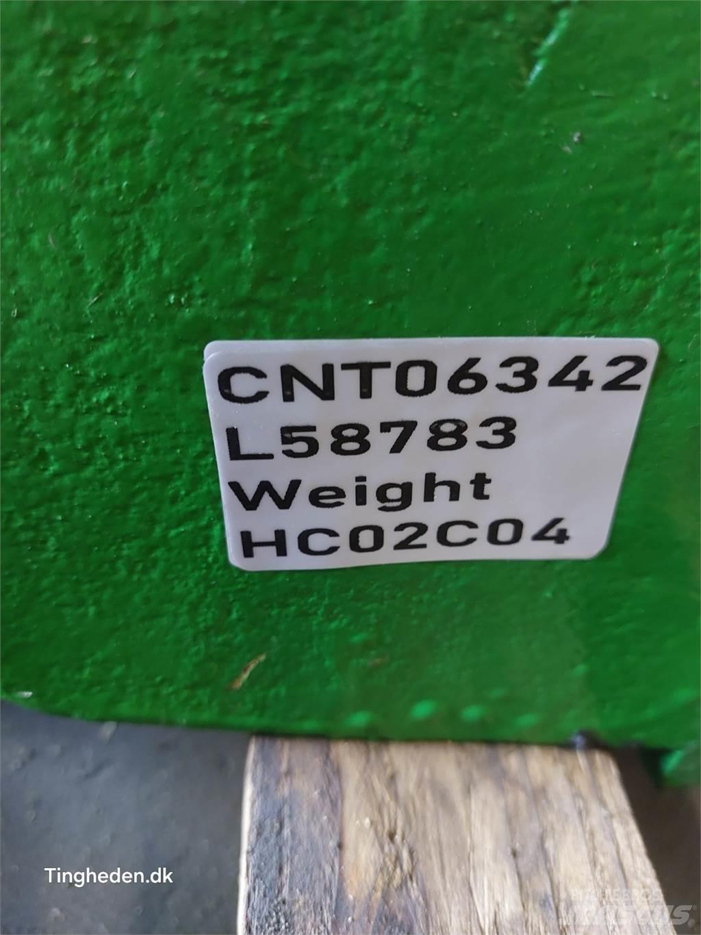 John Deere 1850 전면하중