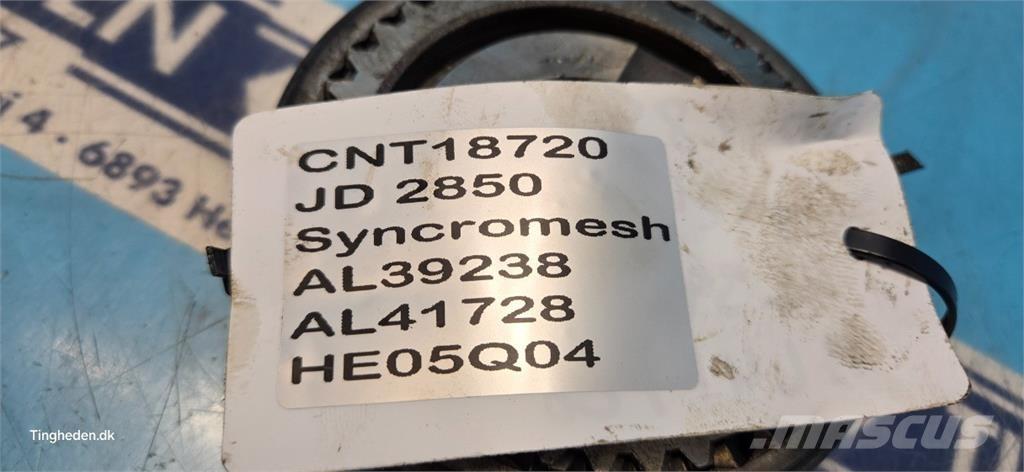 John Deere 2850 트랜스미션