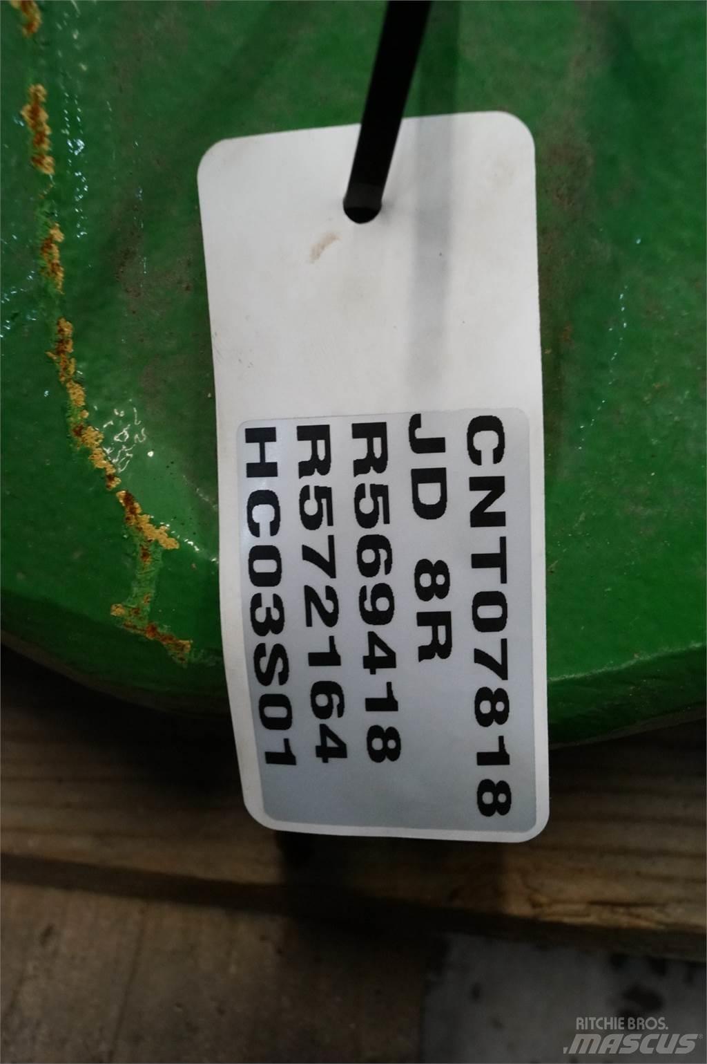 John Deere 8R 전면하중