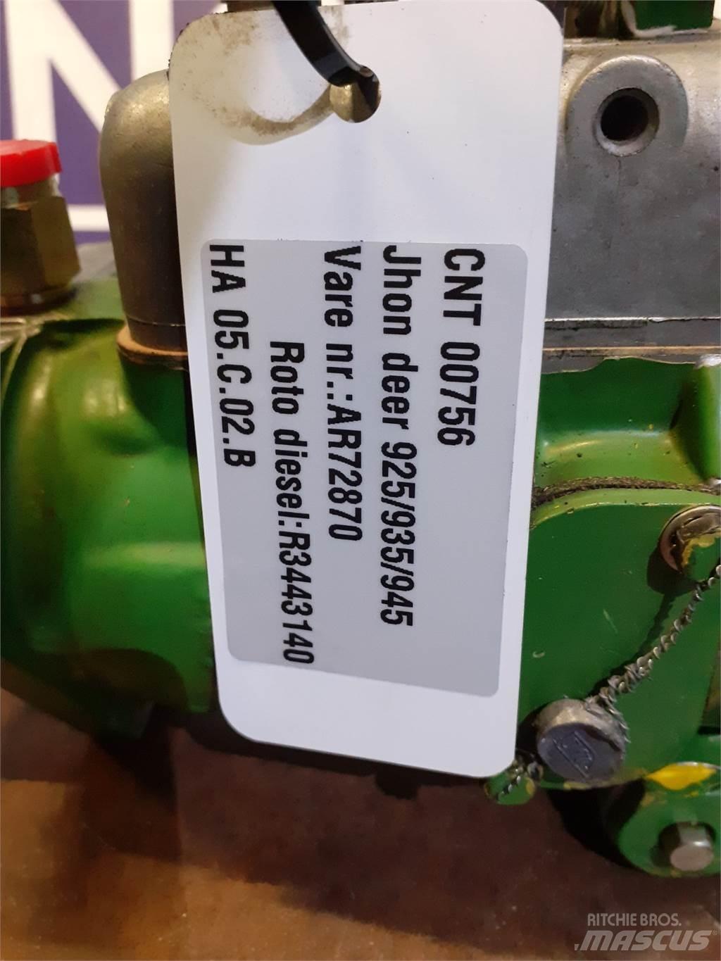 John Deere 935 엔진