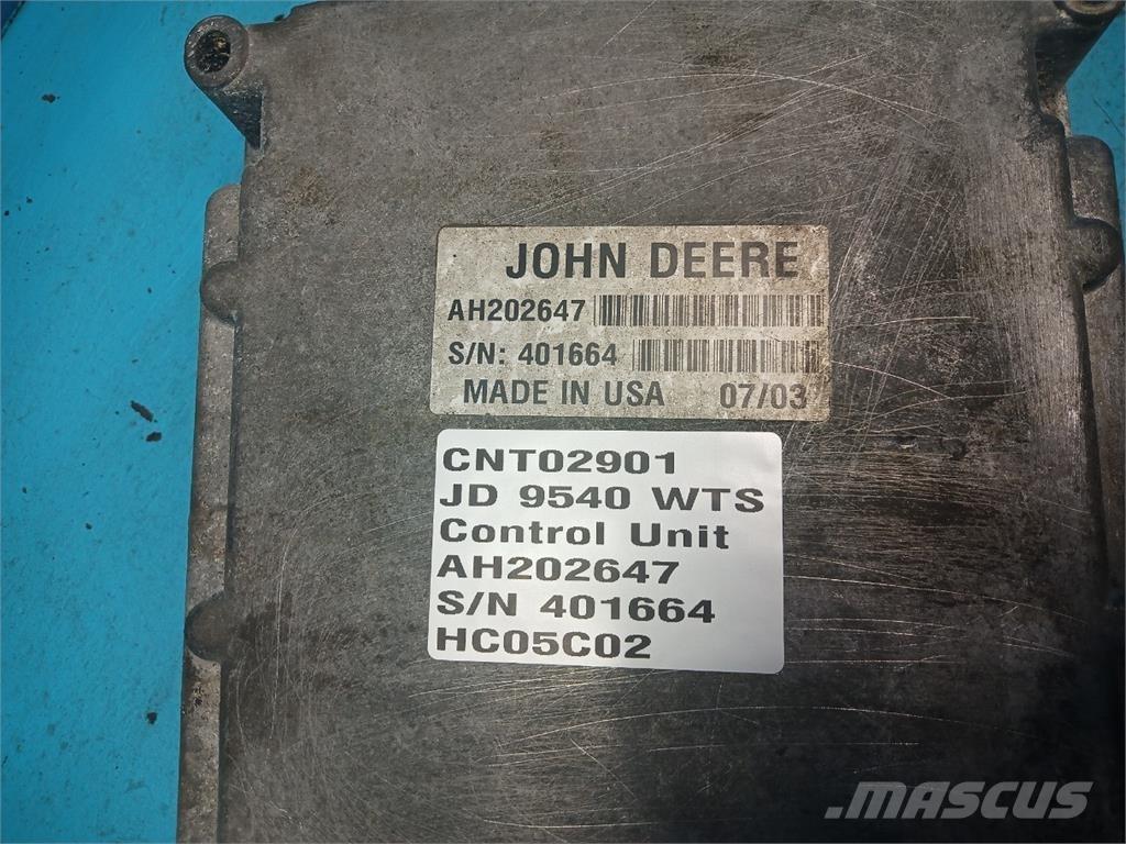 John Deere 9540 일렉트로닉스