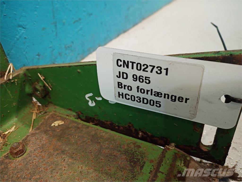 John Deere 965 콤바인 수확기 부속품
