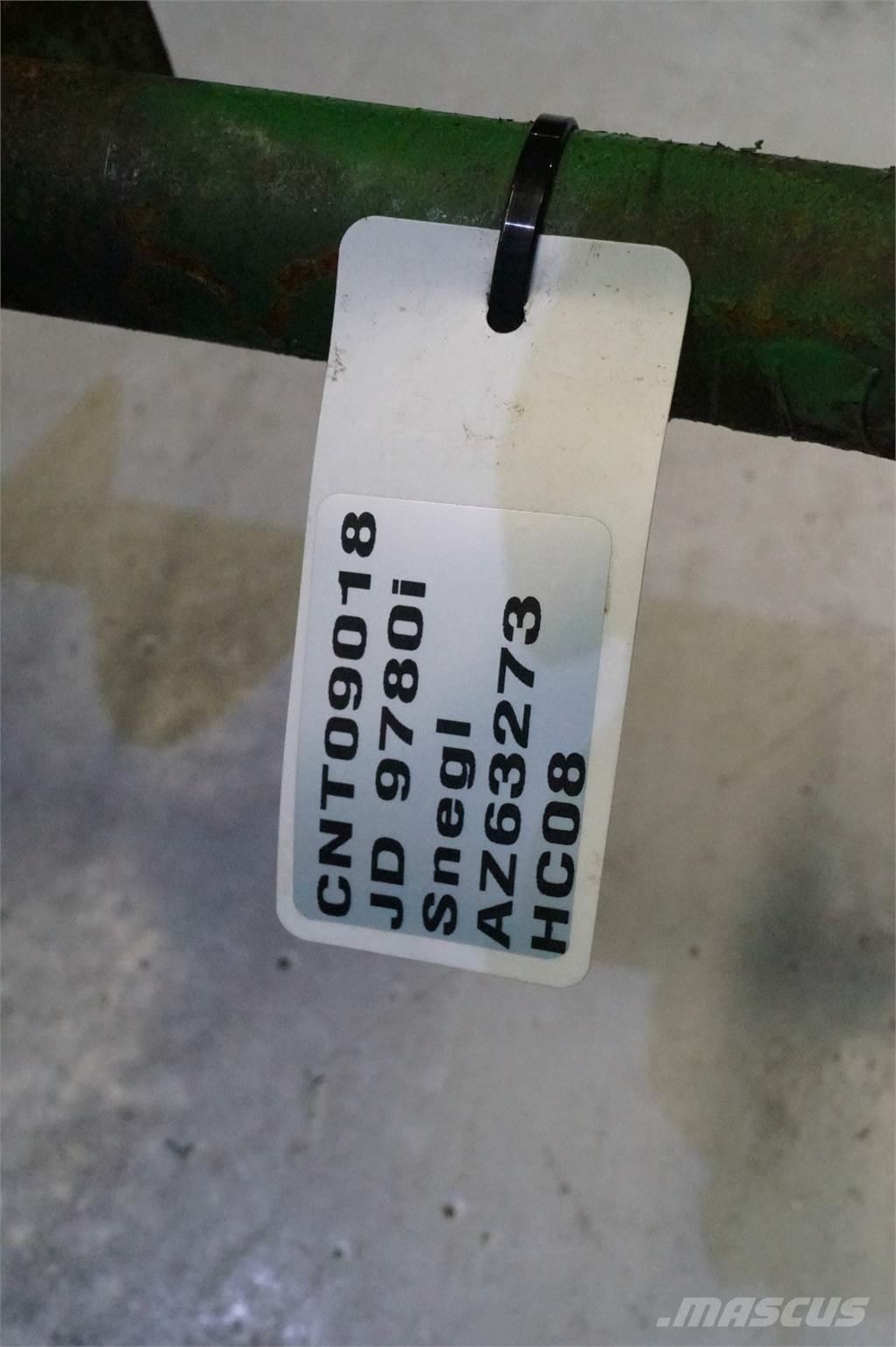 John Deere 9780 콤바인 수확기 부속품