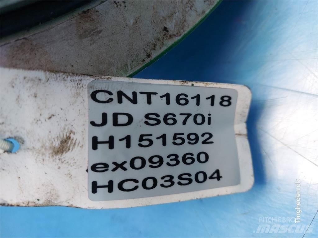 John Deere S670 트랜스미션