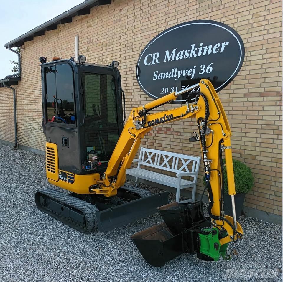 Komatsu pc16r hs 소형 굴삭기 7톤 미만
