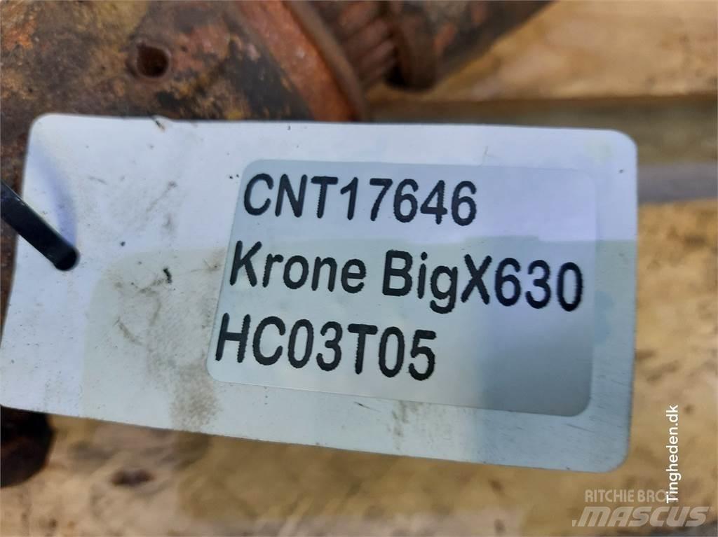 Krone Big X 630 건초 및 사료 기계 액세서리