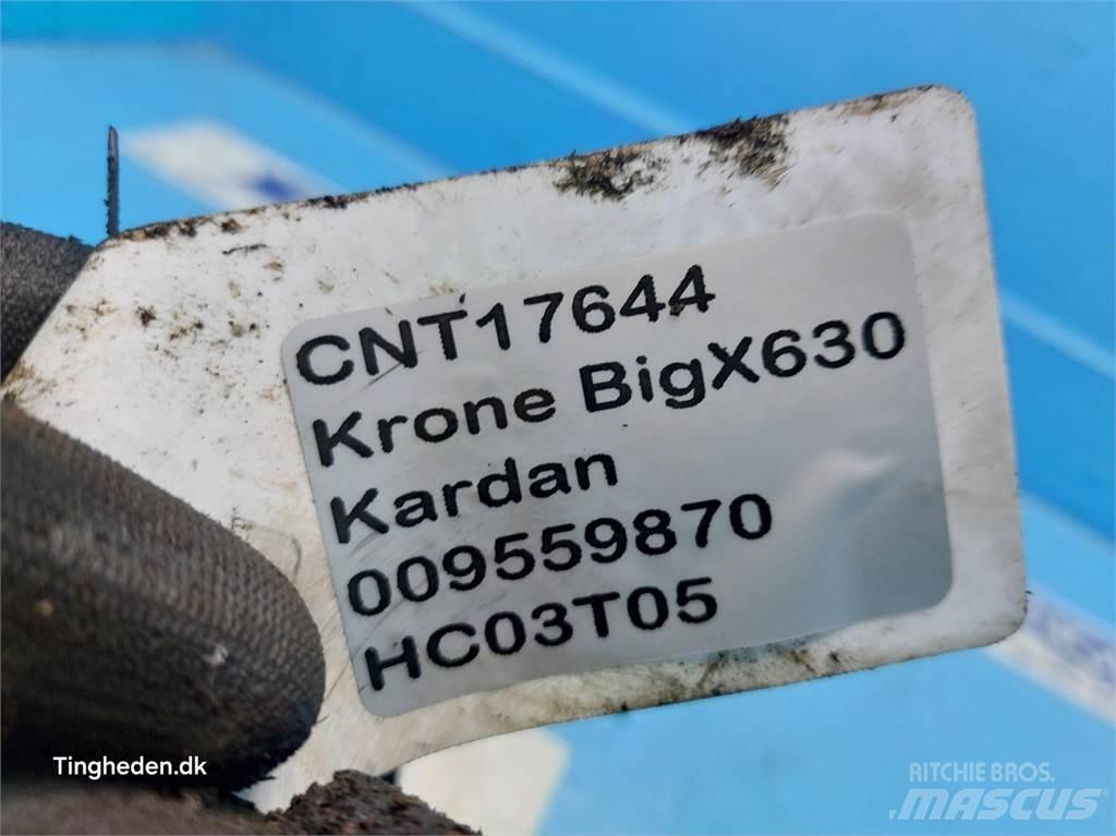 Krone Big X 630 건초 및 사료 기계 액세서리