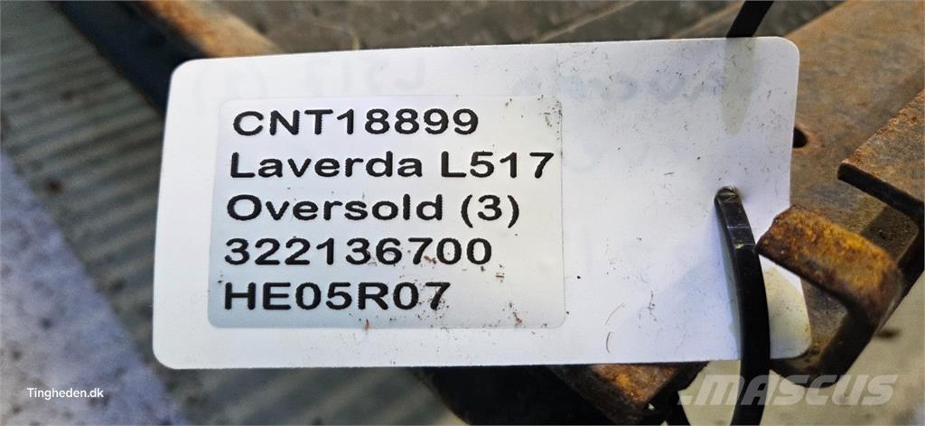 Laverda L517 모래(염화칼슘) 살포기