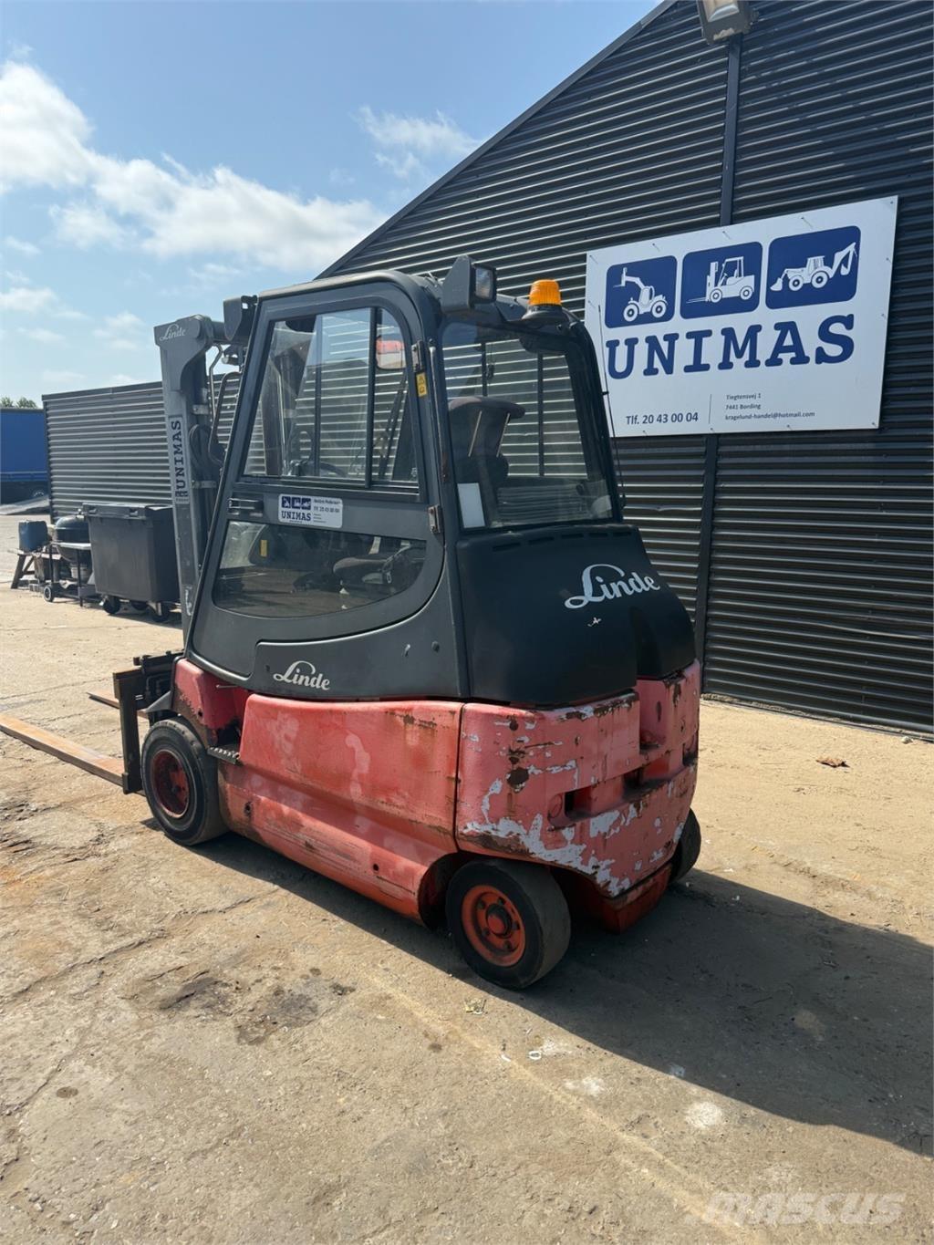 Linde E35 전동 지게차