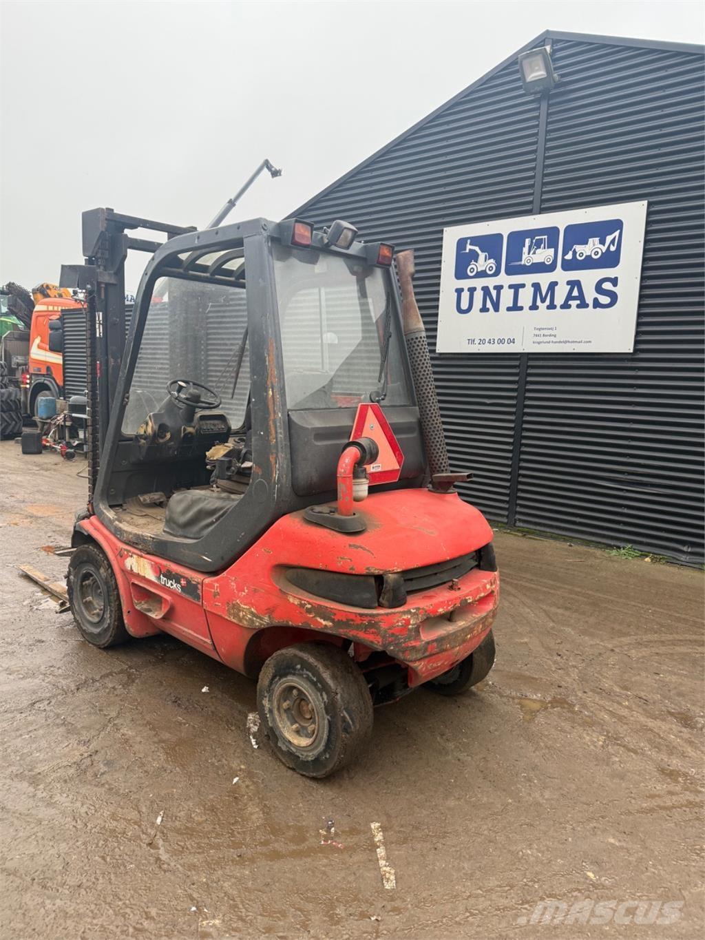 Linde H25 디젤 지게차