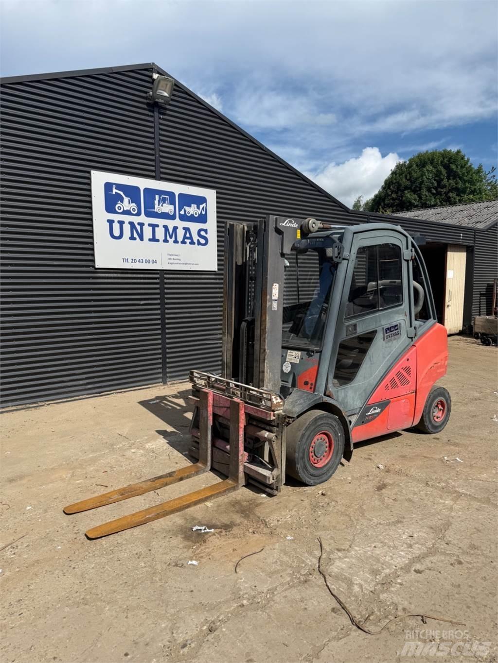 Linde H35D 디젤 지게차