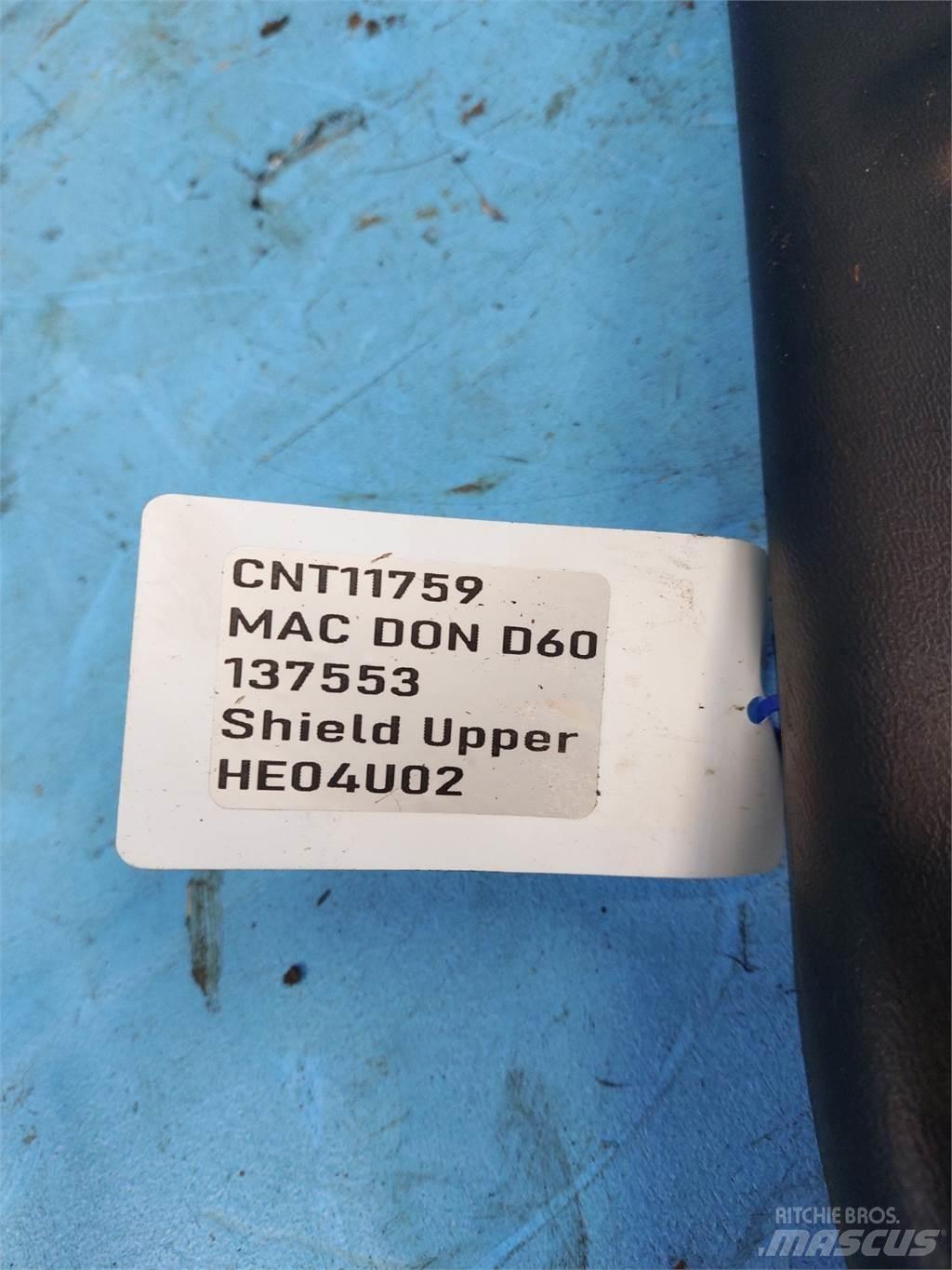 MacDon D60 콤바인 수확기 부속품