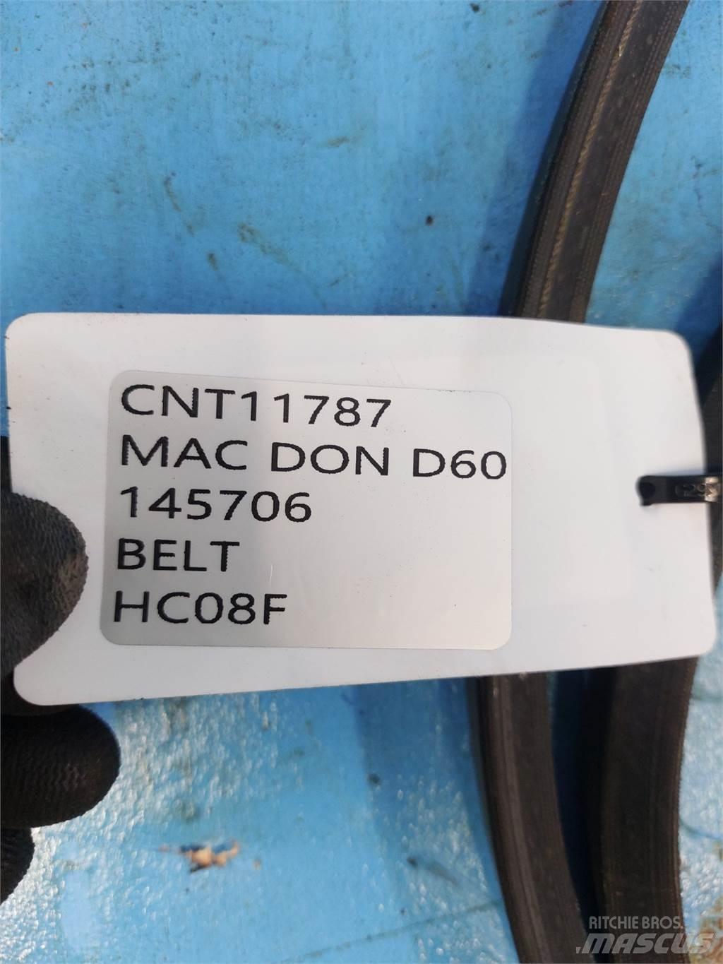 MacDon D60 콤바인 수확기 부속품