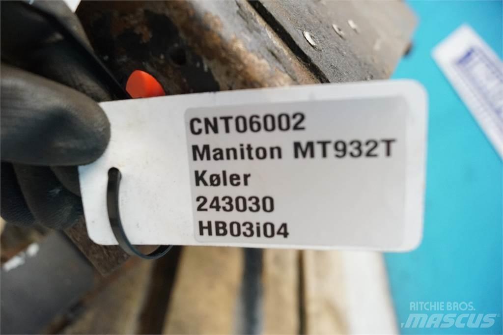 Manitou MT 932T 라디에이터