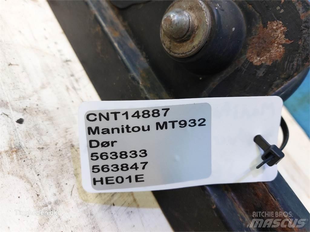 Manitou MT932 캐빈 및 인테리어